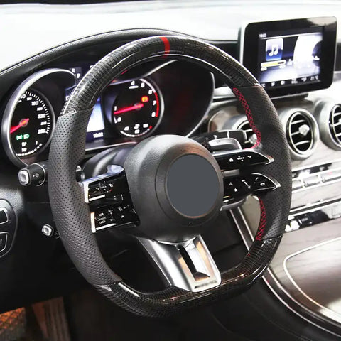 Mercedes-Benz Custom Carbon Fiber Steering Wheel