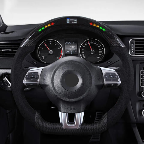 Volkswagen Custom Carbon Fiber Steering Wheel